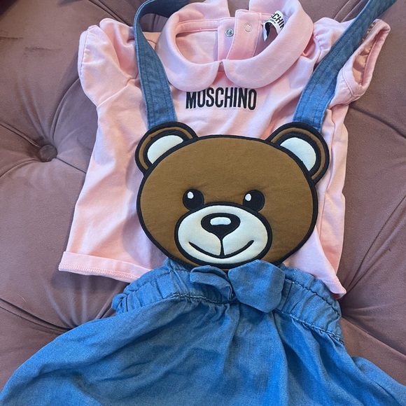 Other - Baby moschino overall dress and shirt